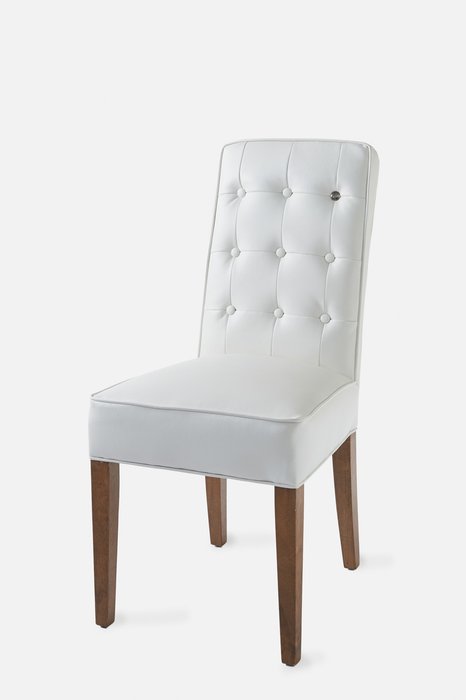 Обеденный стул Кейп Бретон белого цвета - лучшие Обеденные стулья в INMYROOM
