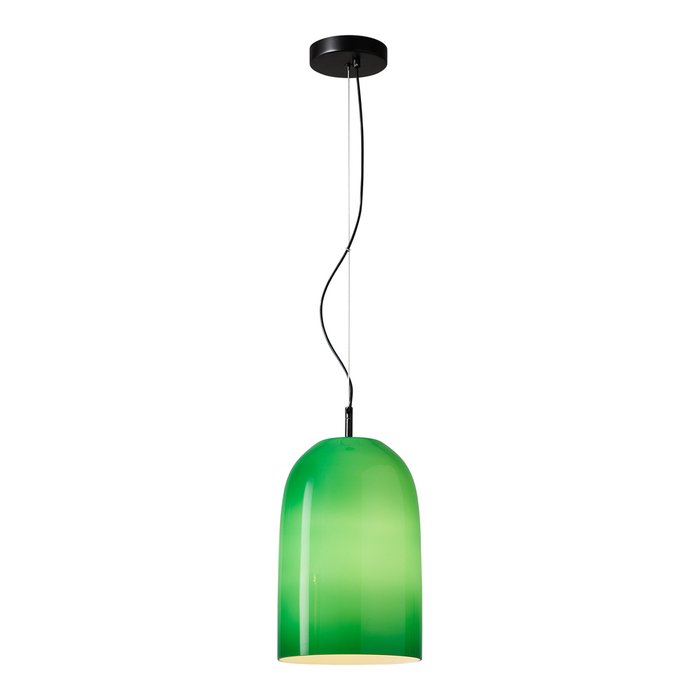 Светильник подвесной ST-Luce Черный/Зеленый E27 1*60W MILO