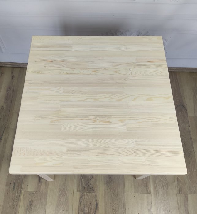 Стол обеденный Классика 80х80 из массива сосны  - лучшие Обеденные столы в INMYROOM