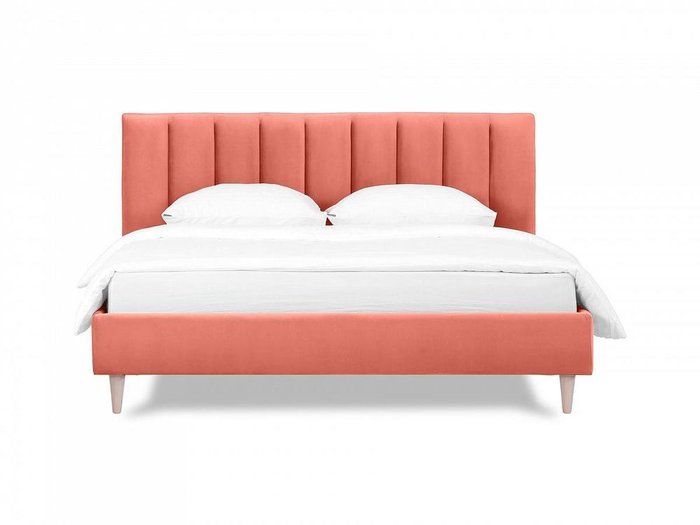 Кровать Queen II Sofia L 160х200 кораллового цвета - купить Кровати для спальни по цене 57370.0