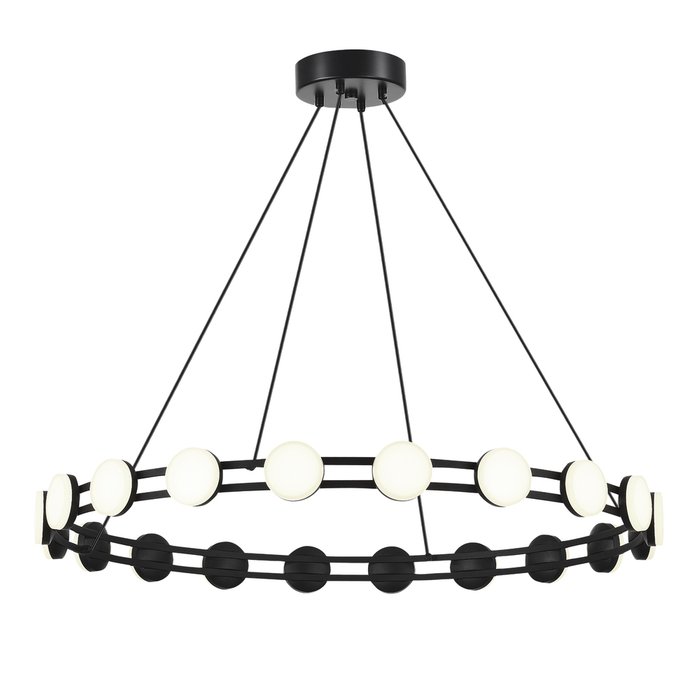 Светильник подвесной ST-Luce черный/белый LED 1*40W 4000K MONRO Светильник подвесной ST-Luce черный/белый LED 1*40W 4000K MONRO