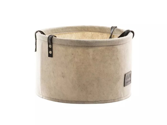 Корзина Todi Natura 18х28 бежевого цвета