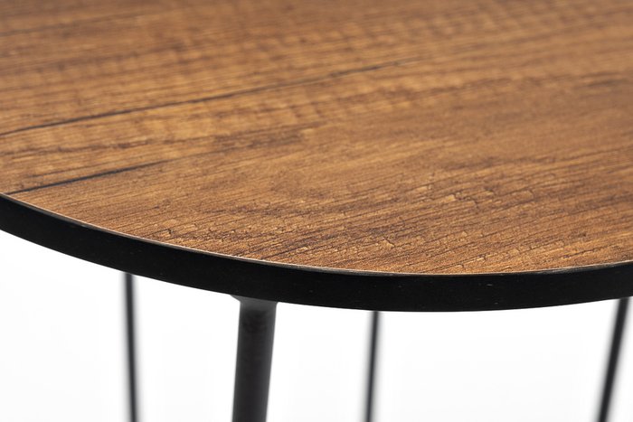 Кофейный столик Эквадор коричневого цвета - купить Садовые столы по цене 16907.0