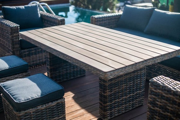 Комплект дачной мебели Сан-Марино из искусственного ротанга - купить Комплекты для сада и дачи по цене 220500.0