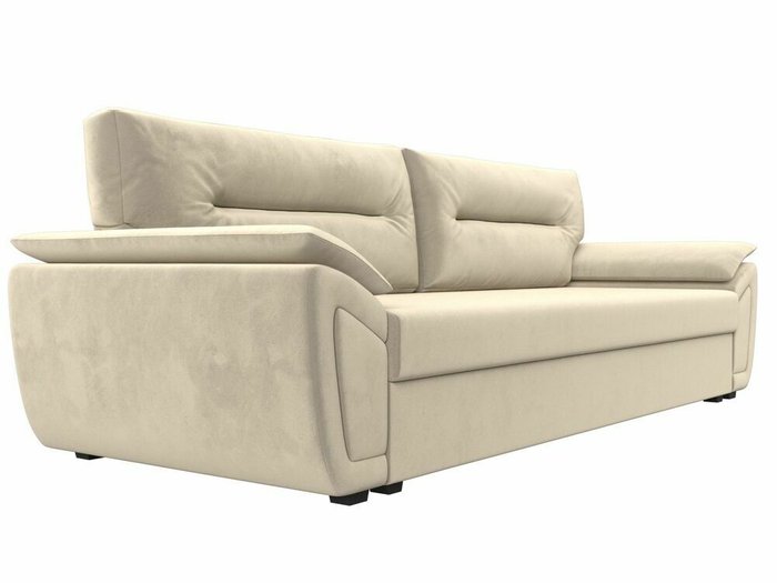 Прямой диван-кровать Нэстор Лайт бежевого цвета - лучшие Прямые диваны в INMYROOM