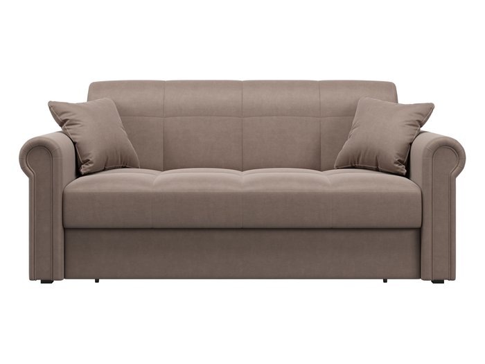 Диван-кровать Палермо 1.4 коричневого цвета - купить Прямые диваны по цене 45100.0
