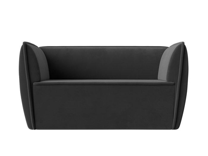 Прямой диван Бергамо серого цвета - купить Прямые диваны по цене 28999.0
