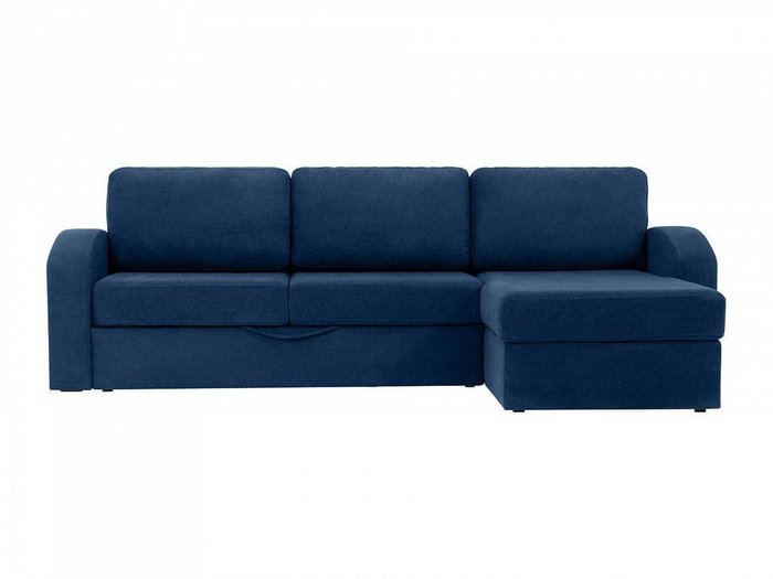 Угловой диван Peterhof темно-синего цвета