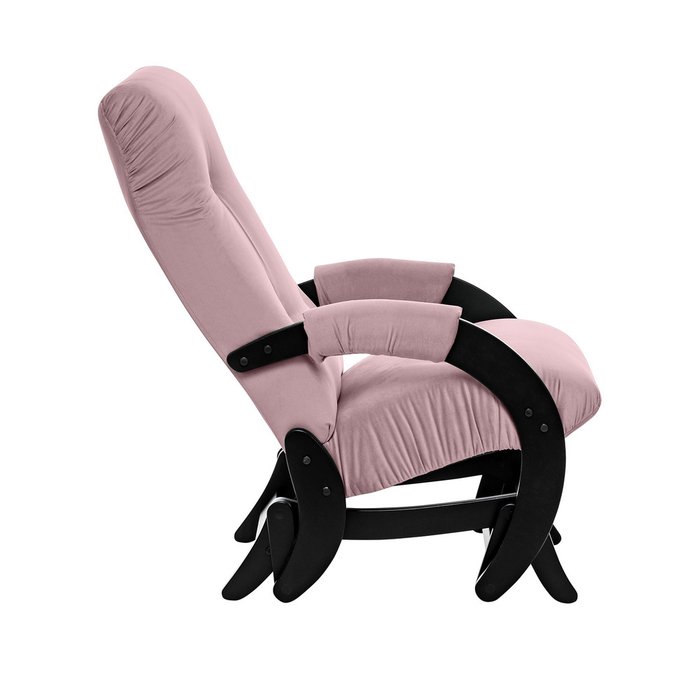 Кресло-качалка Модель 68 лилового цвета - лучшие Интерьерные кресла в INMYROOM
