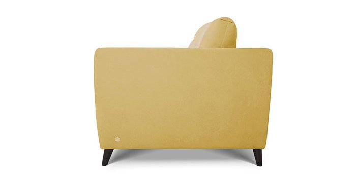 Прямой диван-кровать Фабьен желтого цвета - лучшие Прямые диваны в INMYROOM