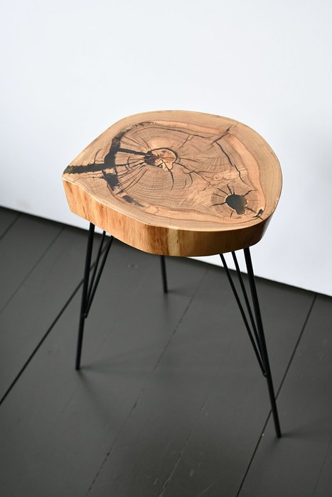 Кофейный стол Tree 12 черно-коричневого цвета - лучшие Кофейные столики в INMYROOM