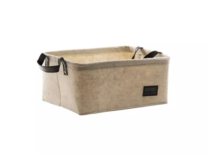 Корзина Todi Natura 18х41 бежевого цвета