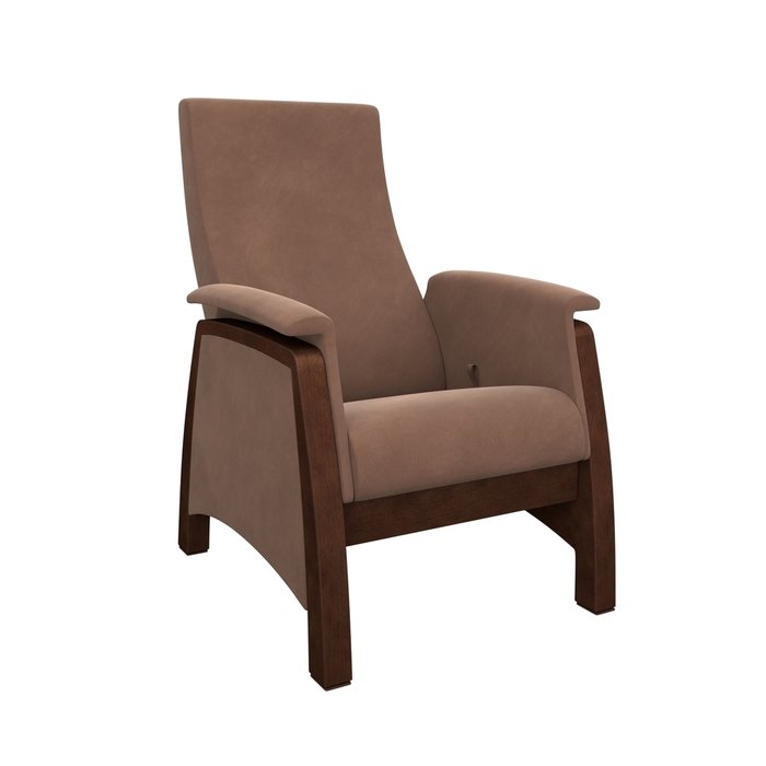 Кресло-глайдер Модель Balance 1 коричневого цвета