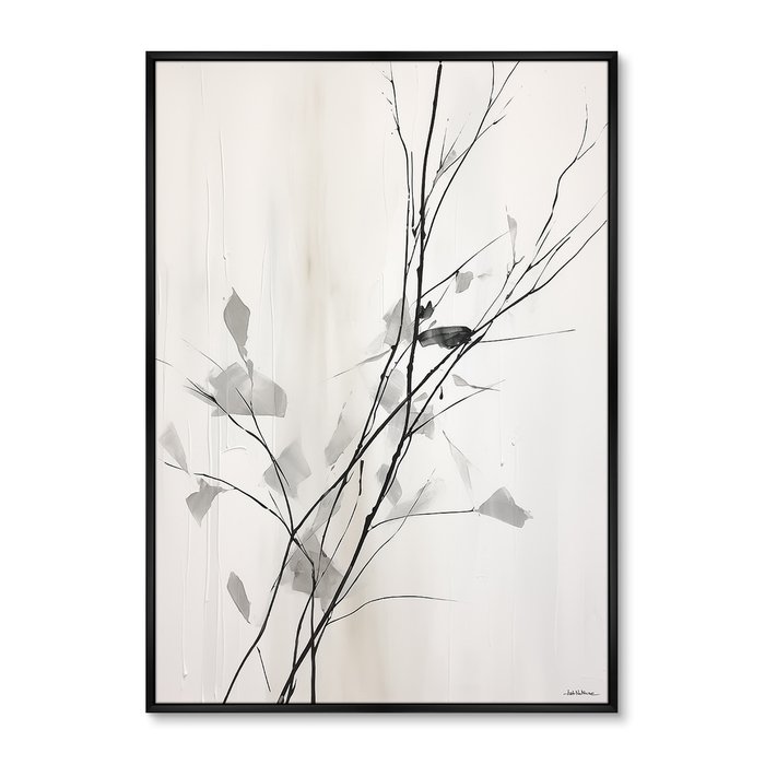Репродукция картины Branches in the autumn, No 2, 2024г.