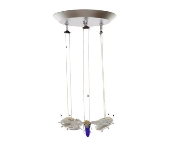Дизайнерский потолочный светильник  crystal light "Мечта энтомолога"