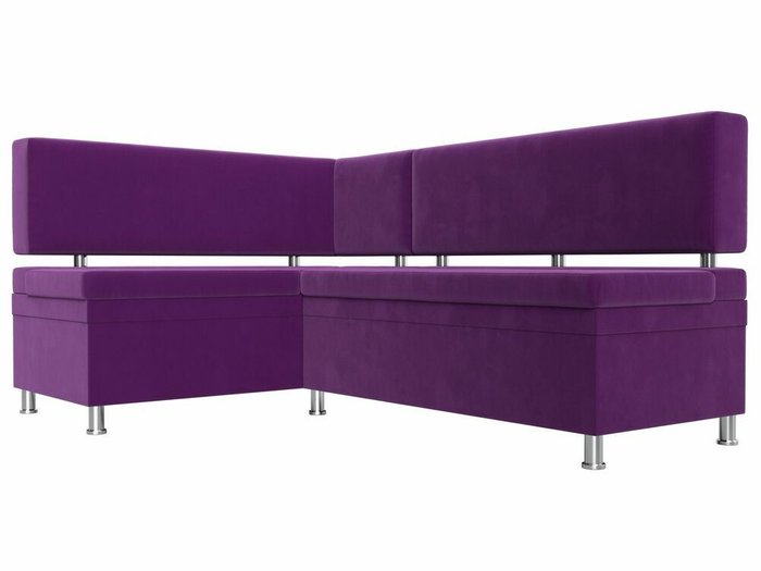 Угловой диван Стайл фиолетового цвета левый угол - лучшие Угловые диваны в INMYROOM