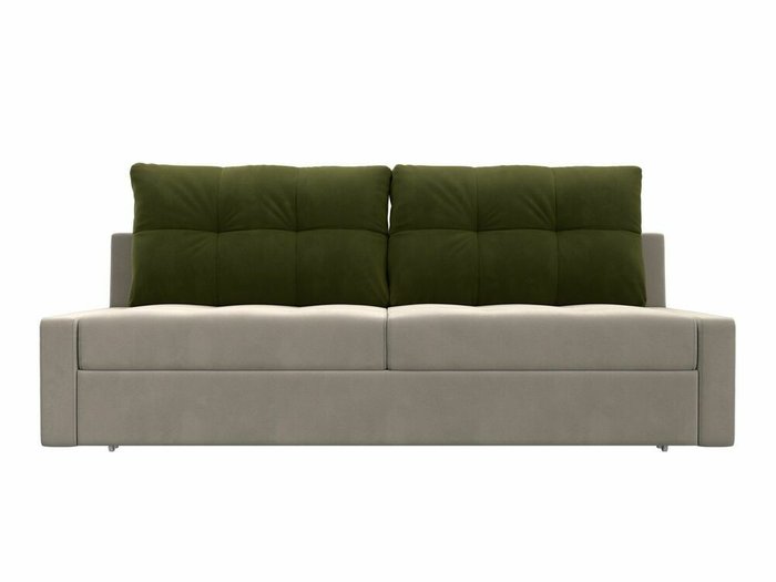 Прямой диван-кровать Мартин бежевого цвета - купить Прямые диваны по цене 39999.0