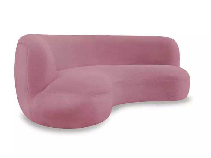 Диван Patti розового цвета - купить Прямые диваны по цене 120420.0