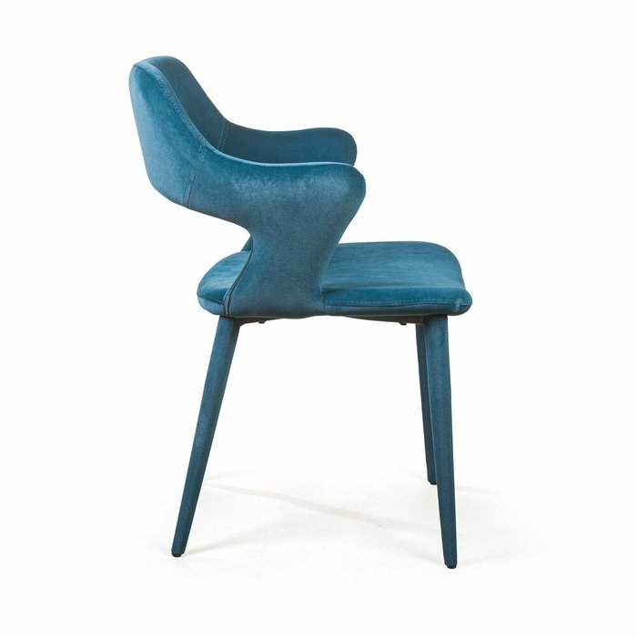 Стул Woddy сине-зеленого цвета - лучшие Обеденные стулья в INMYROOM