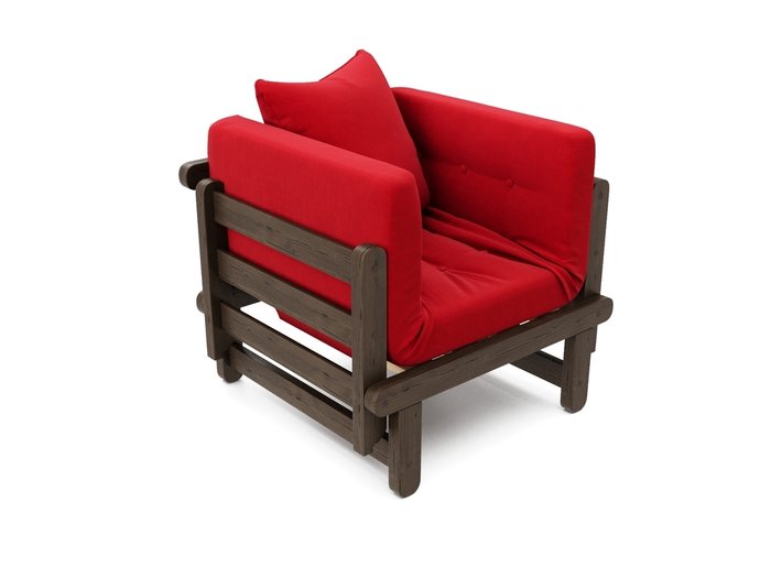 Кресло Сламбер красного цвета - лучшие Интерьерные кресла в INMYROOM