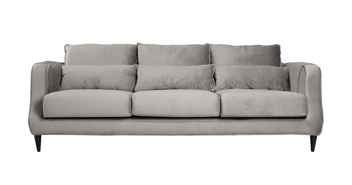 Диван Dante Plain серого цвета - купить Прямые диваны по цене 129900.0
