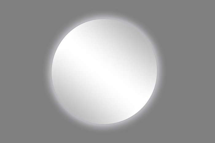 Настенное круглое зеркало с подсветкой  - купить Настенные зеркала по цене 5700.0