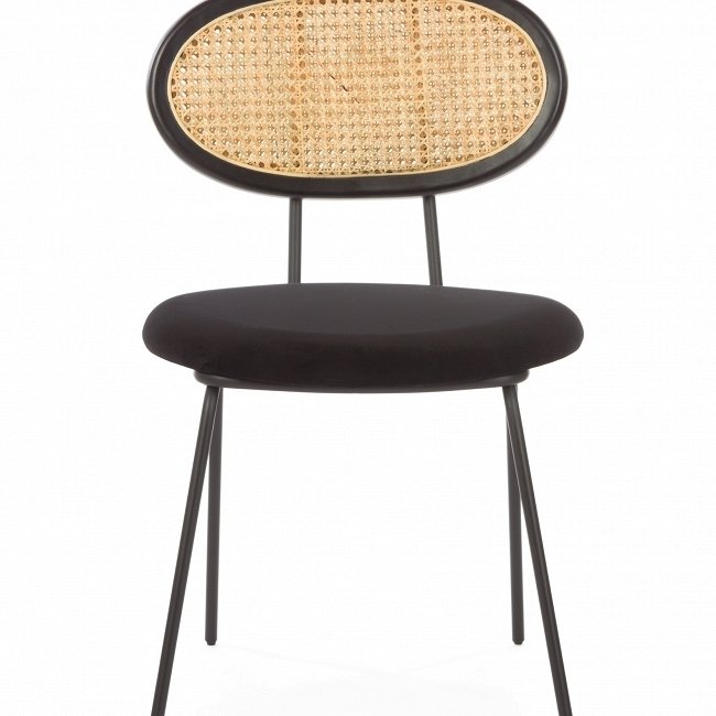 Стул Targa черного цвета - лучшие Обеденные стулья в INMYROOM