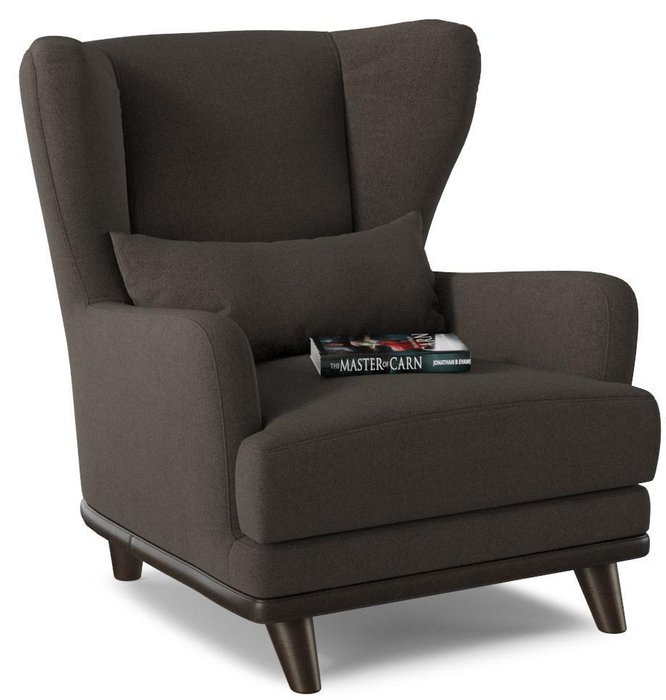 Кресло Роберт Choco серо-коричневого цвета