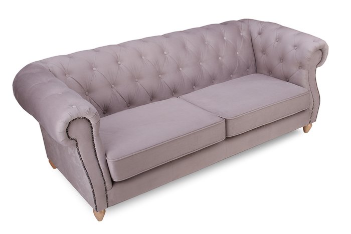 Прямой диван Прадо Премиум бежевого цвета - лучшие Прямые диваны в INMYROOM