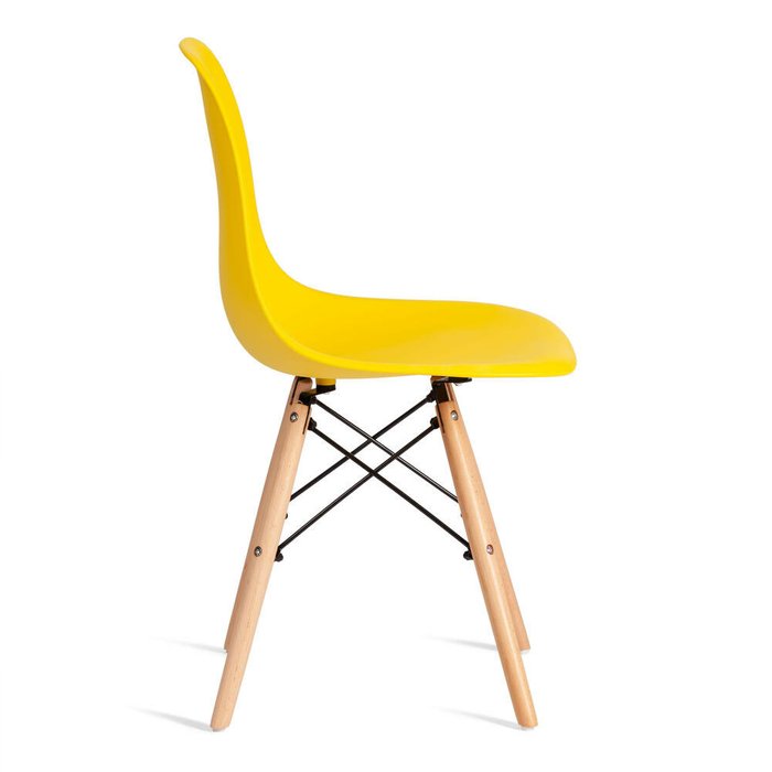 Стул Cindy желтого цвета - купить Обеденные стулья по цене 1690.0