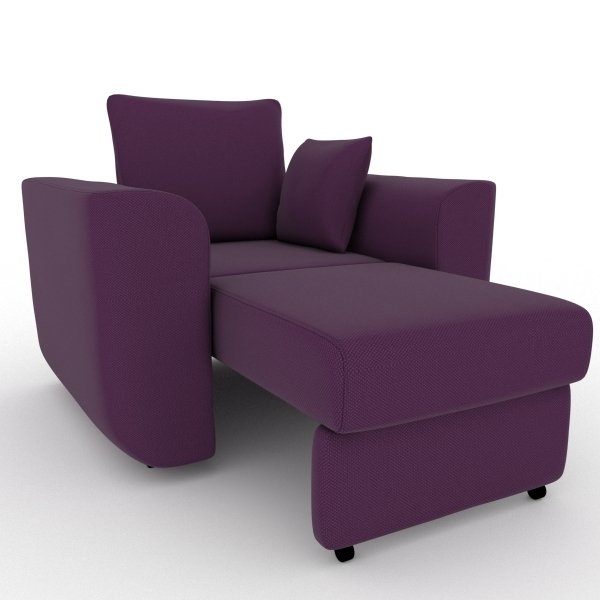 Кресло-кровать Stamford фиолетового цвета - купить Интерьерные кресла по цене 9700.0