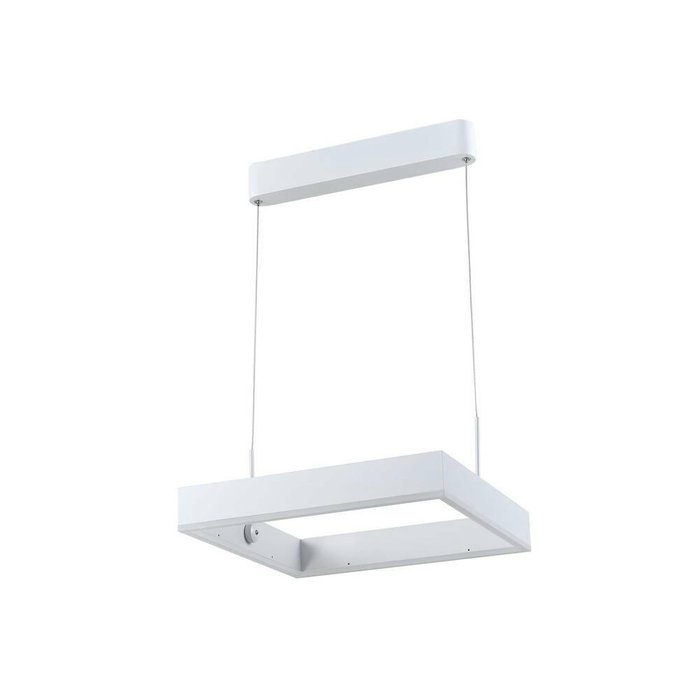 Светодиодный подвесной светильник Straight белого цвета - лучшие Подвесные светильники в INMYROOM
