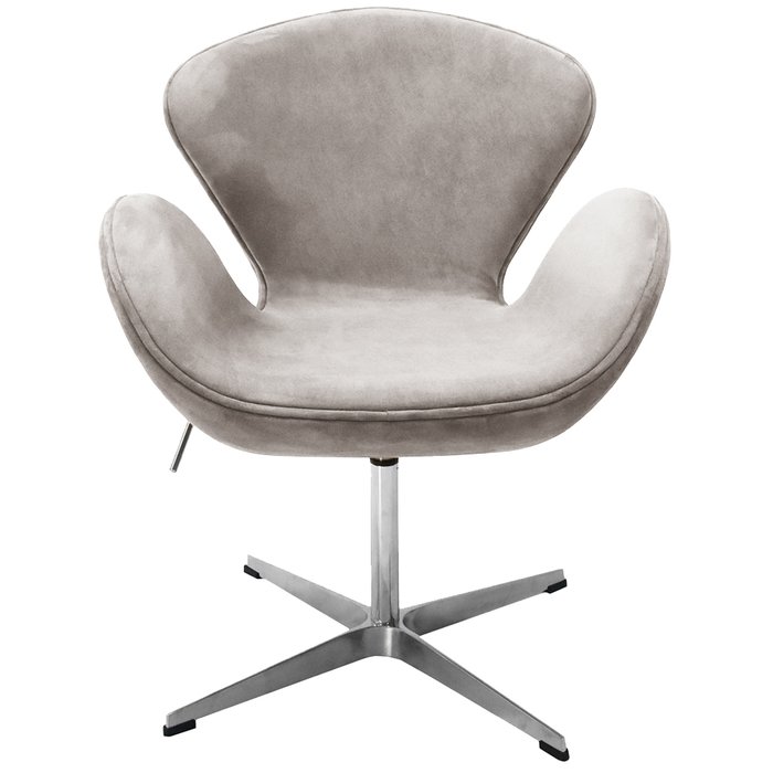 Офисное кресло Swan Style Chair светло-серого цвета - купить Офисные кресла по цене 57190.0