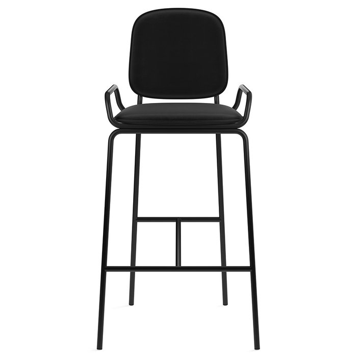 Стул барный Ror черного цвета - купить Барные стулья по цене 19900.0