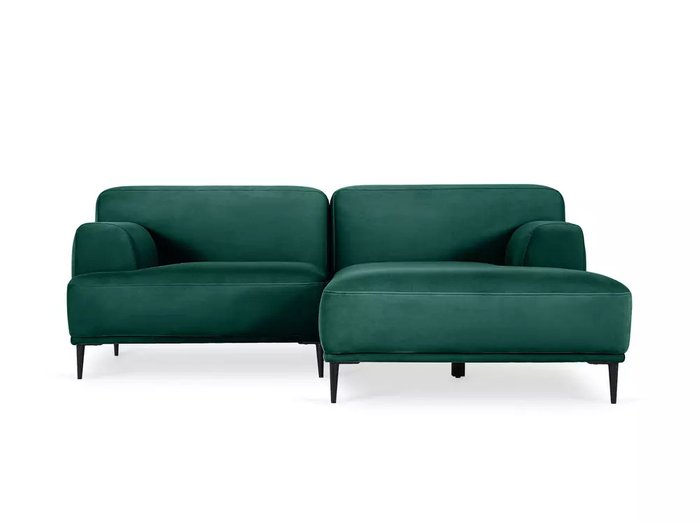 Угловой диван Portofino темно-зеленого цвета - купить Угловые диваны по цене 99000.0