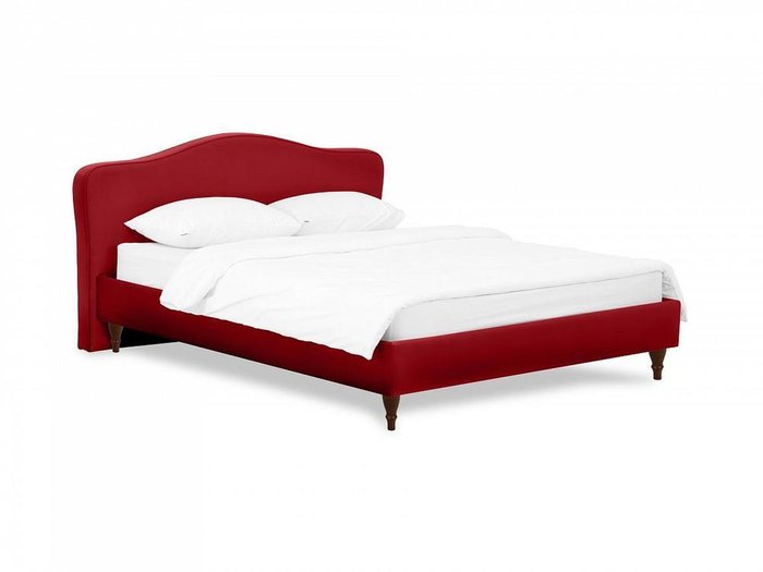 Кровать Queen Elizabeth L 160х200 красного цвета