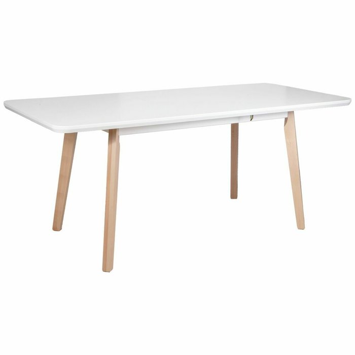 Раздвижной обеденный стол Oslo белого цвета - купить Обеденные столы по цене 35310.0
