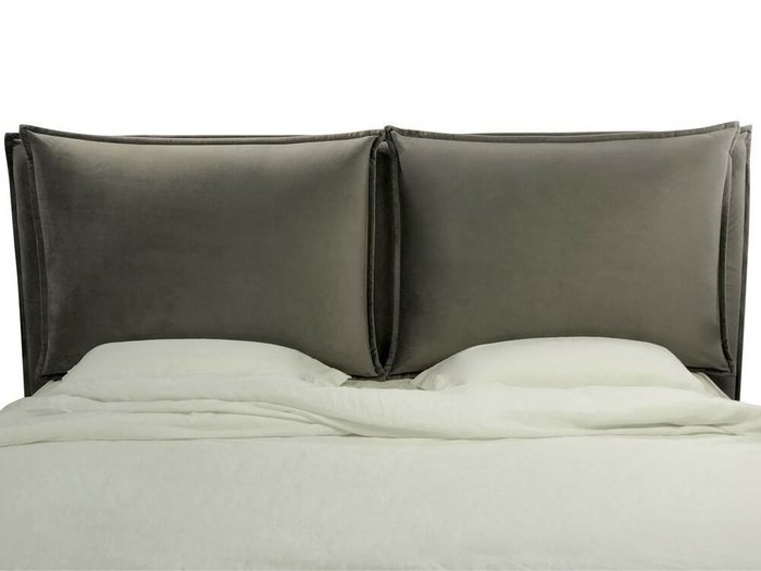 Кровать Wing 160х200 коричневого цвета с ортопедической решеткой - лучшие Кровати для спальни в INMYROOM