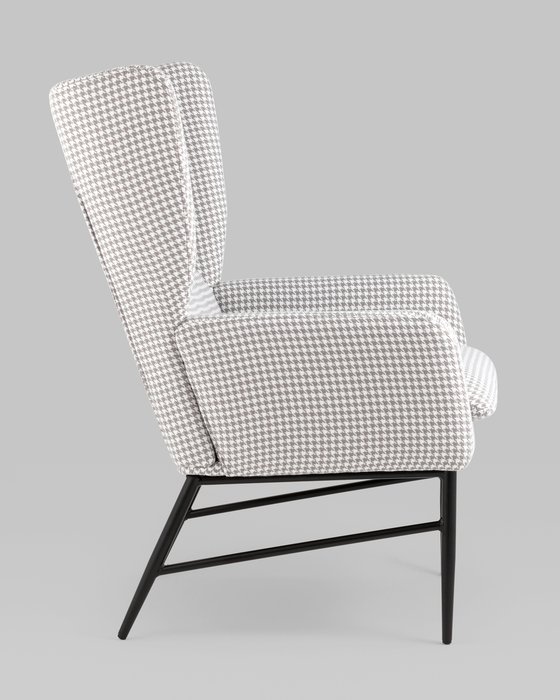 Кресло Мэйден серого цвета - лучшие Интерьерные кресла в INMYROOM