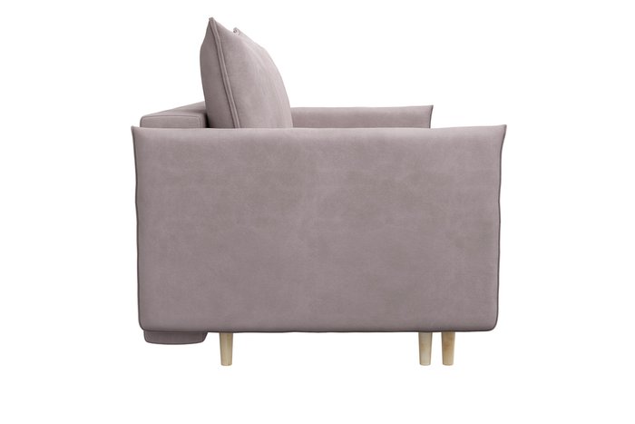 Диван-кровать Сканди розового цвета - лучшие Прямые диваны в INMYROOM