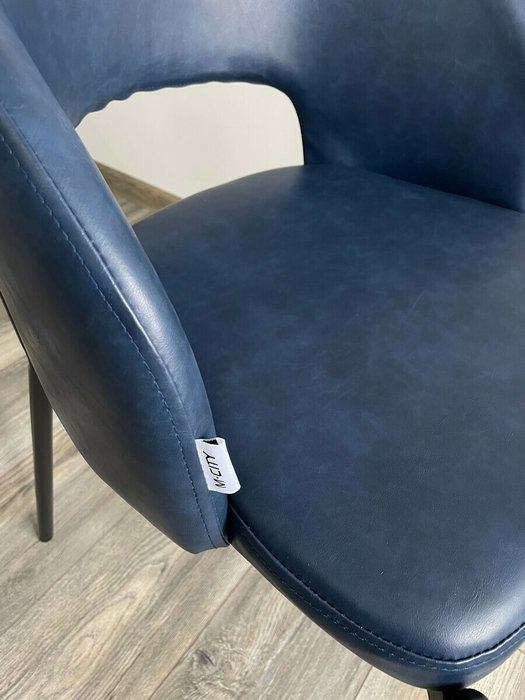 Стул Agnes синего цвета - купить Обеденные стулья по цене 4200.0