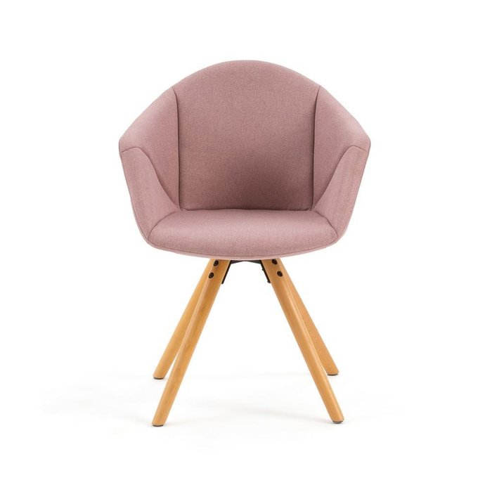 Обеденное кресло Asting розового цвета - купить Обеденные стулья по цене 14849.0