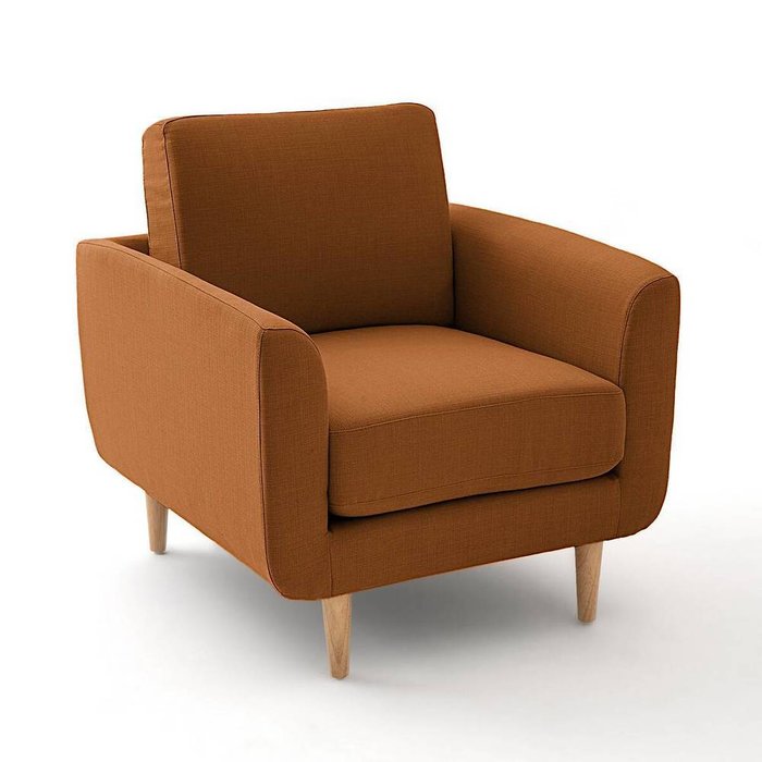 Кресло Jimi коричневого цвета - купить Интерьерные кресла по цене 31719.0