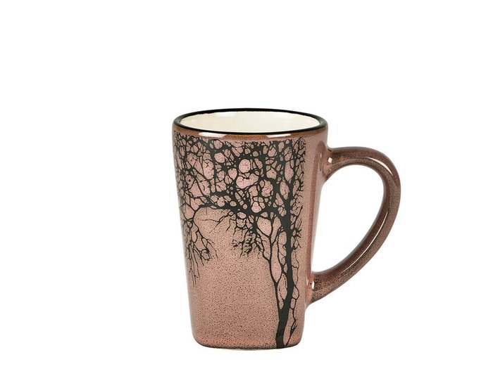 Набор из четырех кружек для эспрессо Tree розового цвета - купить Чашки по цене 2331.0