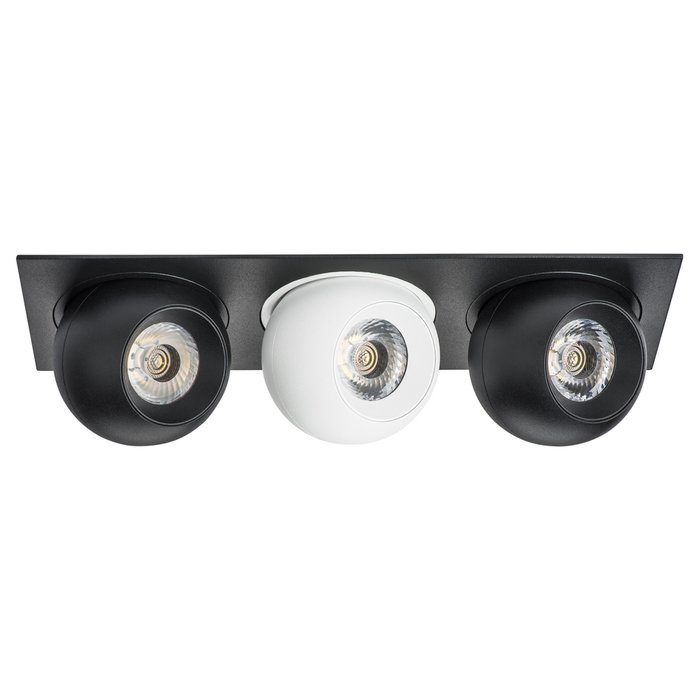 Светильник INTERO LED 9W*3 850LM*3 24G ЧЕРНЫЙ/БЕЛЫЙ 3000K (217537+217072+217062+217072) Светильник INTERO LED 9W*3 850LM*3 24G ЧЕРНЫЙ/БЕЛЫЙ 3000K (217537+217072+217062+217072)