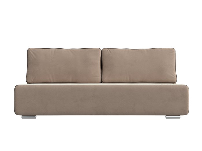 Прямой диван-кровать Уно бежевого цвета - купить Прямые диваны по цене 31999.0