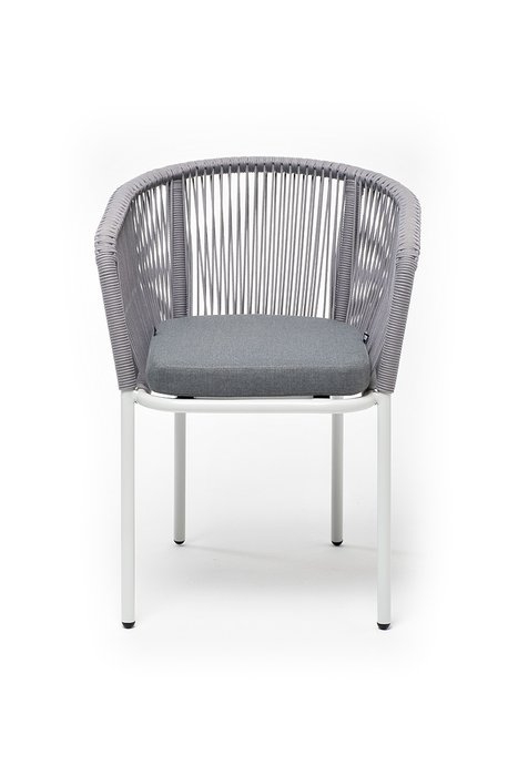 Стул Марсель серого цвета - купить Садовые стулья по цене 20200.0
