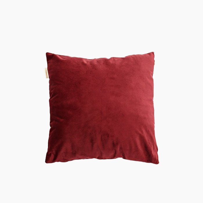 Наволочка Оливер №7 45х45 красного цвета - купить Чехлы для подушек по цене 1100.0