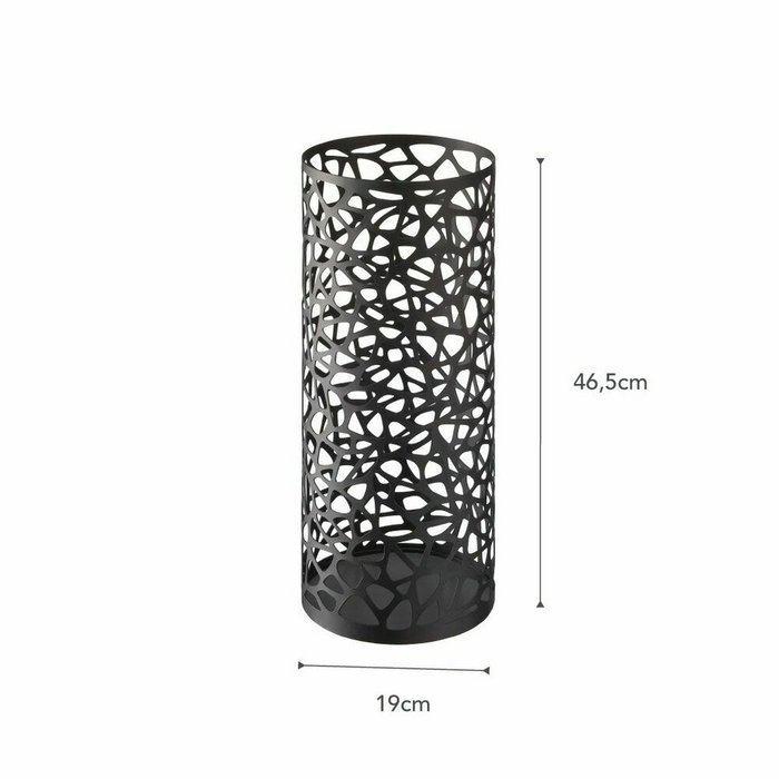 Подставка для зонтов Nest черного цвета - купить Подставки для зонтов по цене 9106.0 Подставка для зонтов Nest черного цвета - купить Подставки для зонтов по цене 9106.0