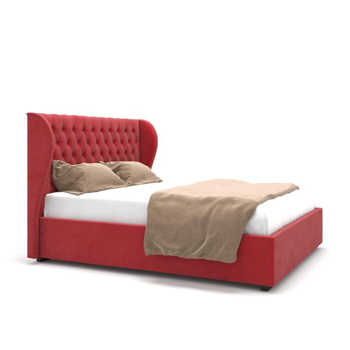 Кровать Lauren красная 180х200 - купить Кровати для спальни по цене 80400.0
